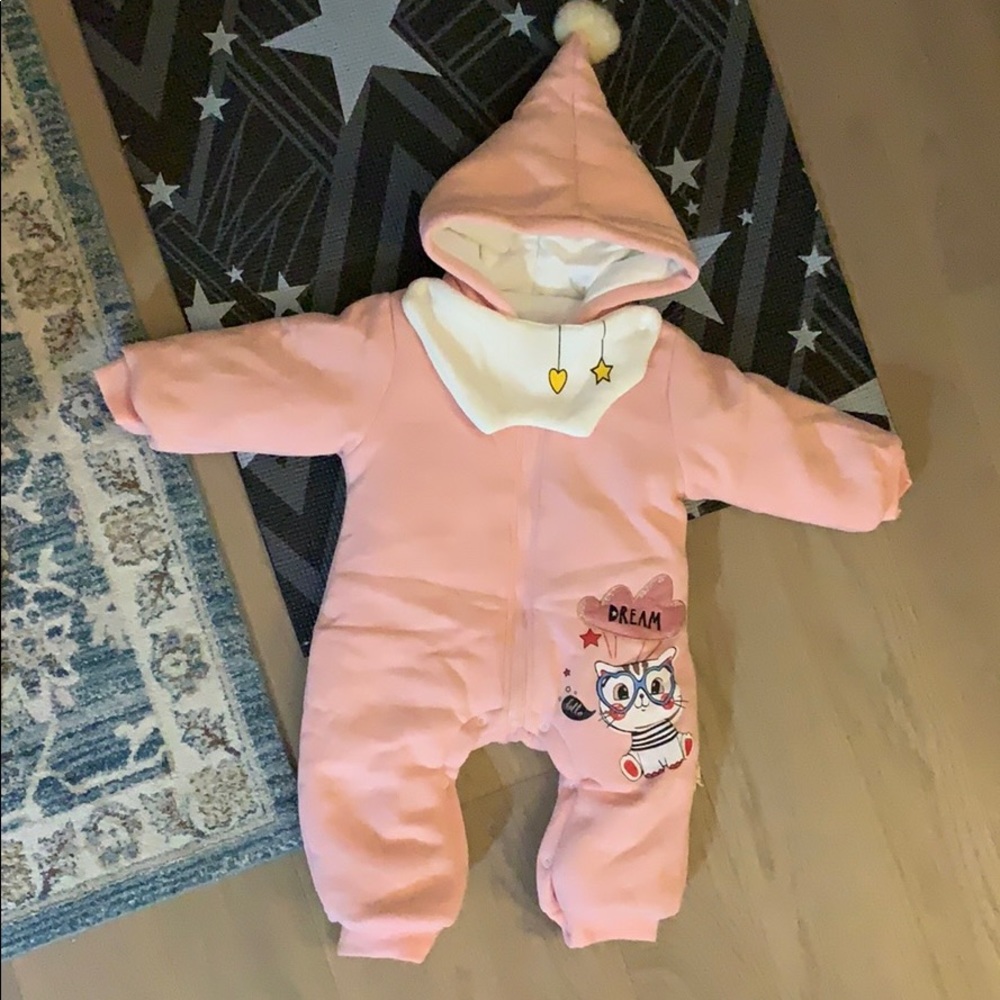 Baby winter onepiece jacket